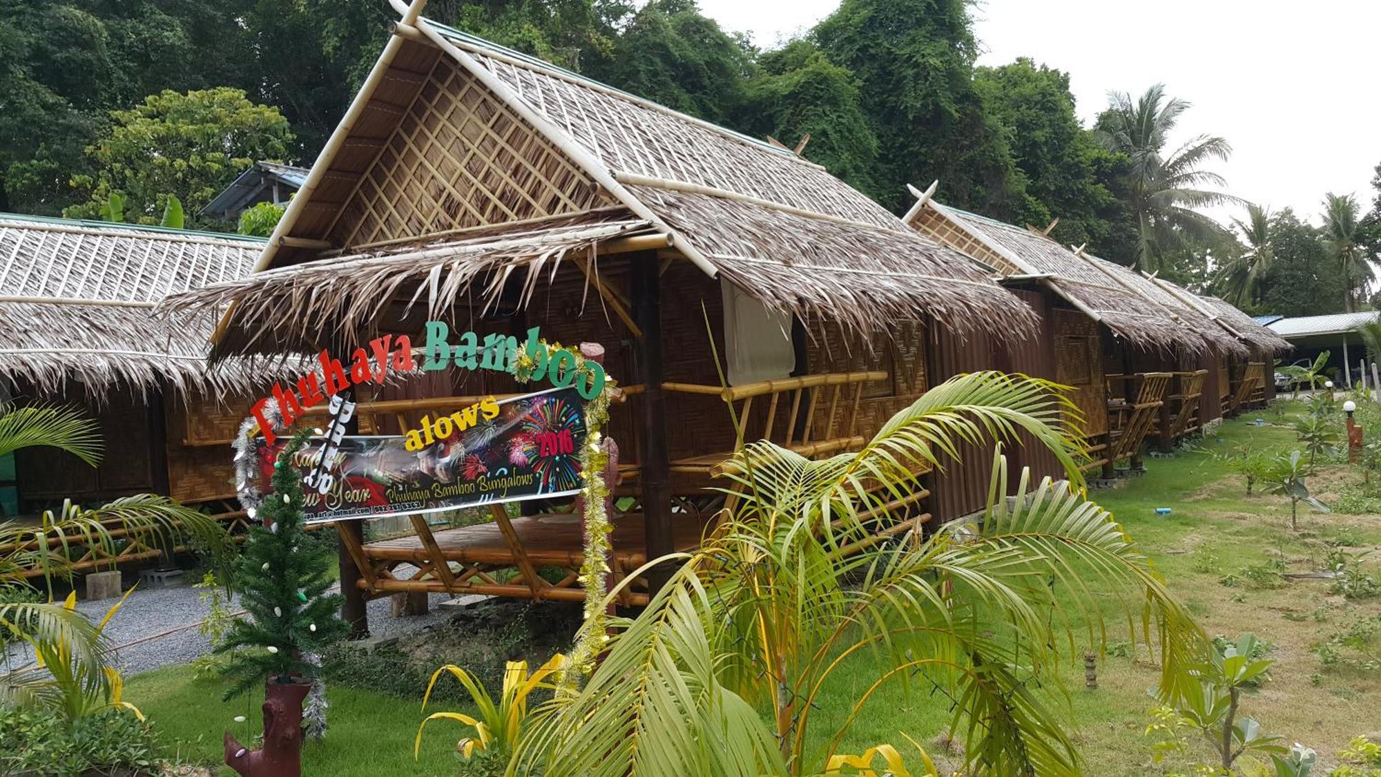Phuhaya Bamboo Bungalows Ko Lanta Exterior foto